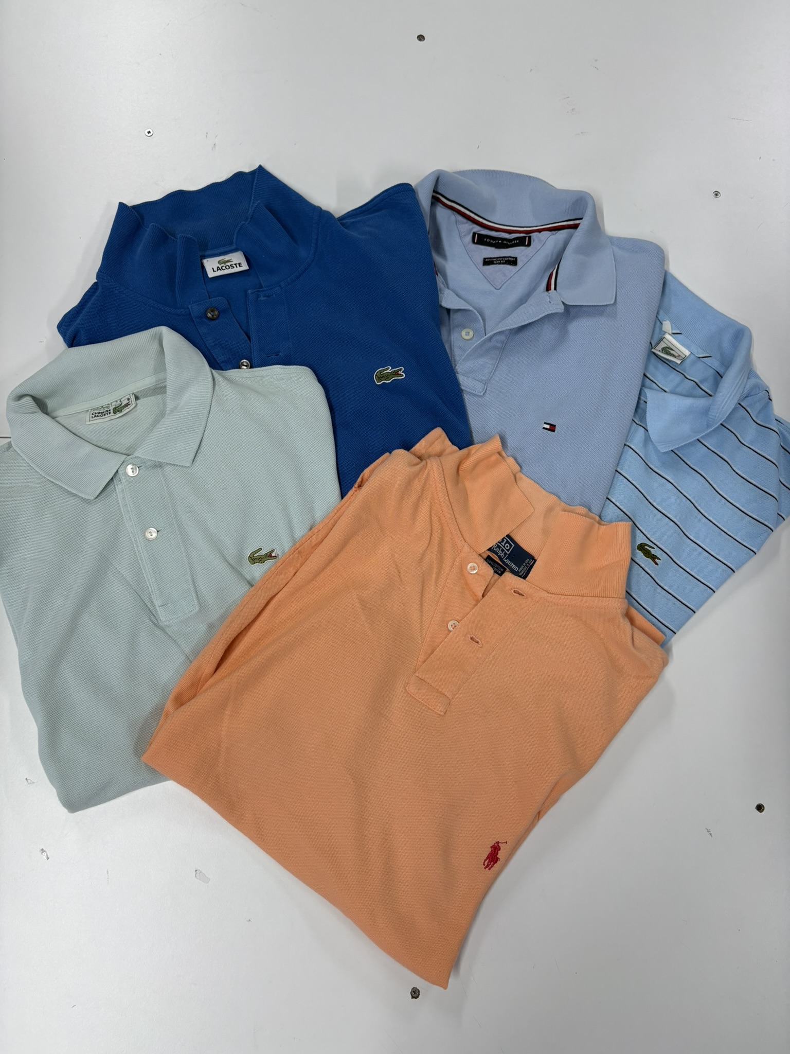 BOX MIX RALPH LAUREN LACOSTE TOMMY HILFIGER 10-100 CAPI