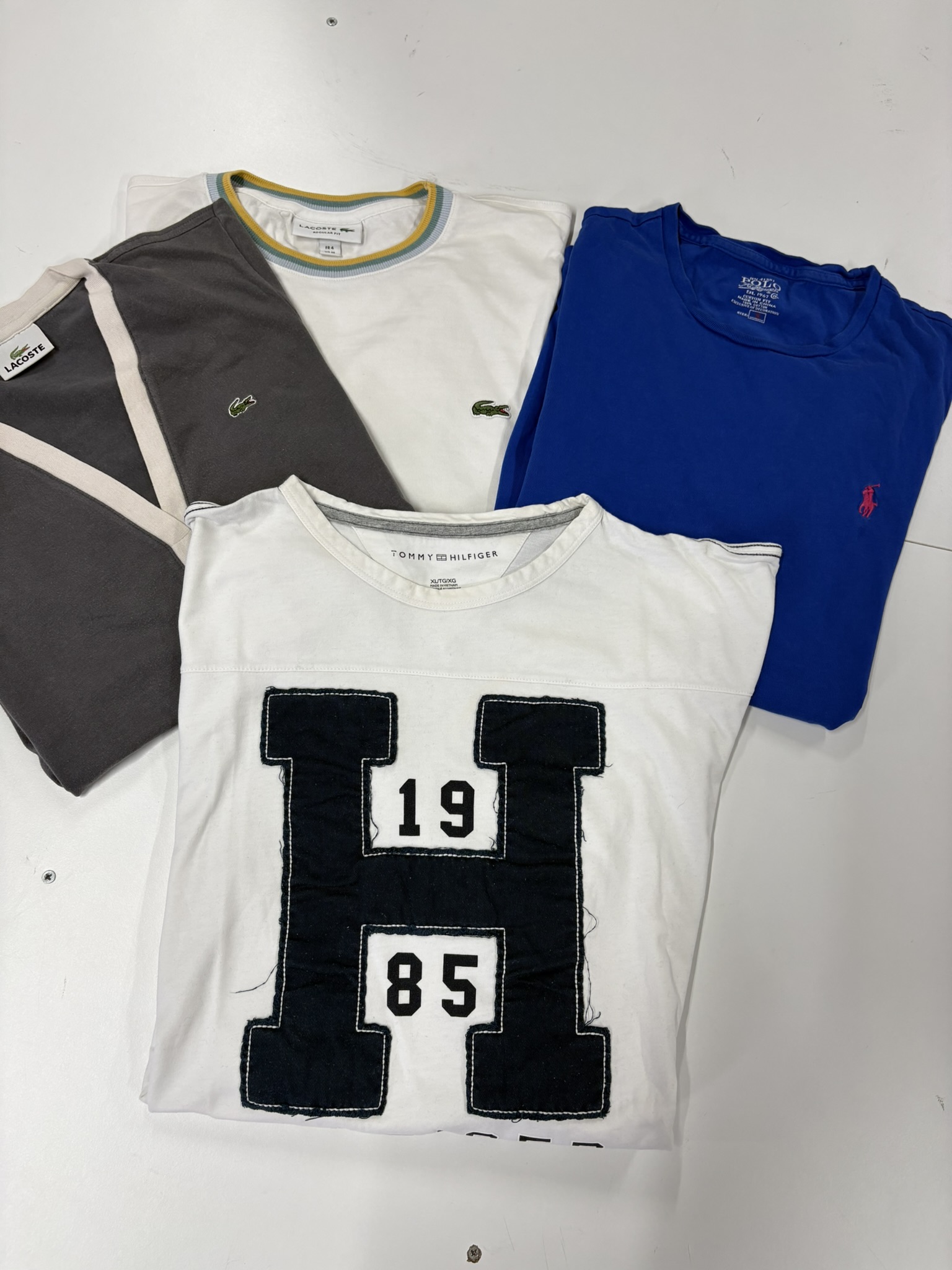BOX MIX RALPH LAUREN LACOSTE TOMMY HILFIGER 10-100 CAPI - immagine 2