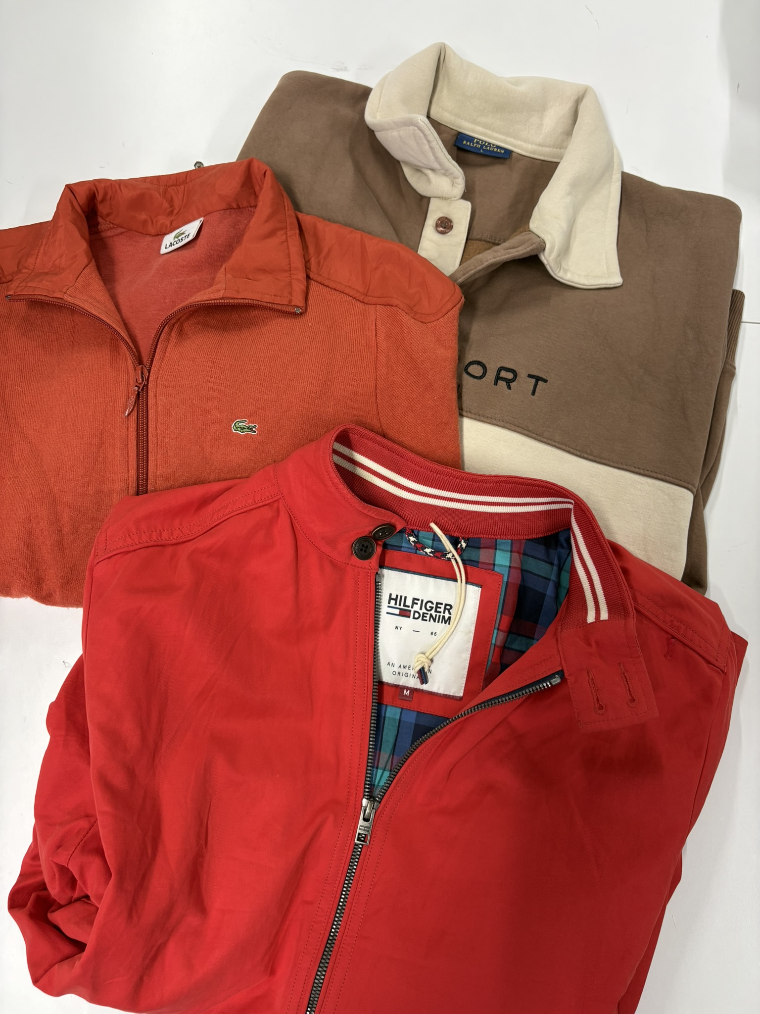 BOX MIX RALPH LAUREN LACOSTE TOMMY HILFIGER 10-100 CAPI - immagine 4