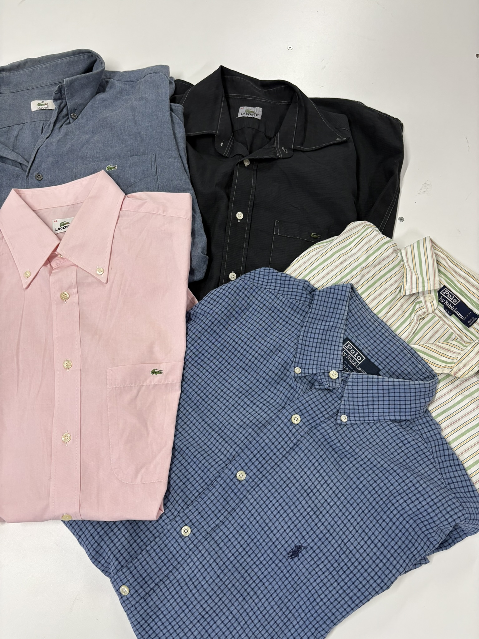 BOX MIX RALPH LAUREN LACOSTE TOMMY HILFIGER 10-100 CAPI - immagine 5